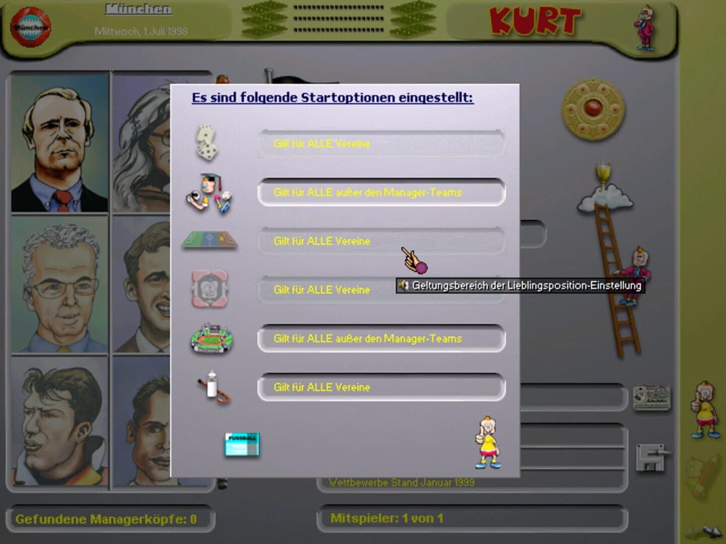 Kurt: Der Fussballmanager screenshot 3