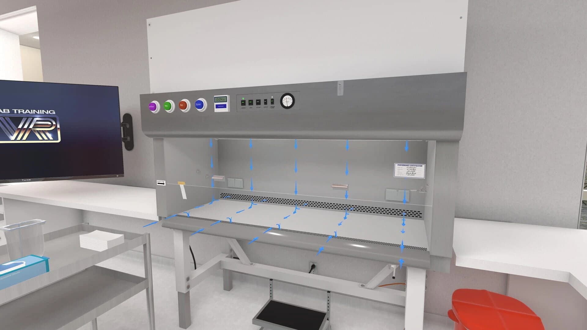 LabTrainingVR: Biosafety Cabinet Edition screenshot 2