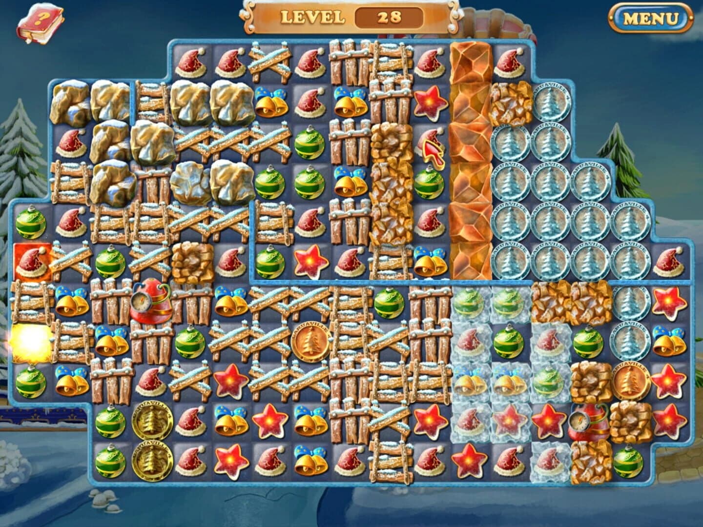 Laruaville 4 Christmas Match 3 Puzzle screenshot 4