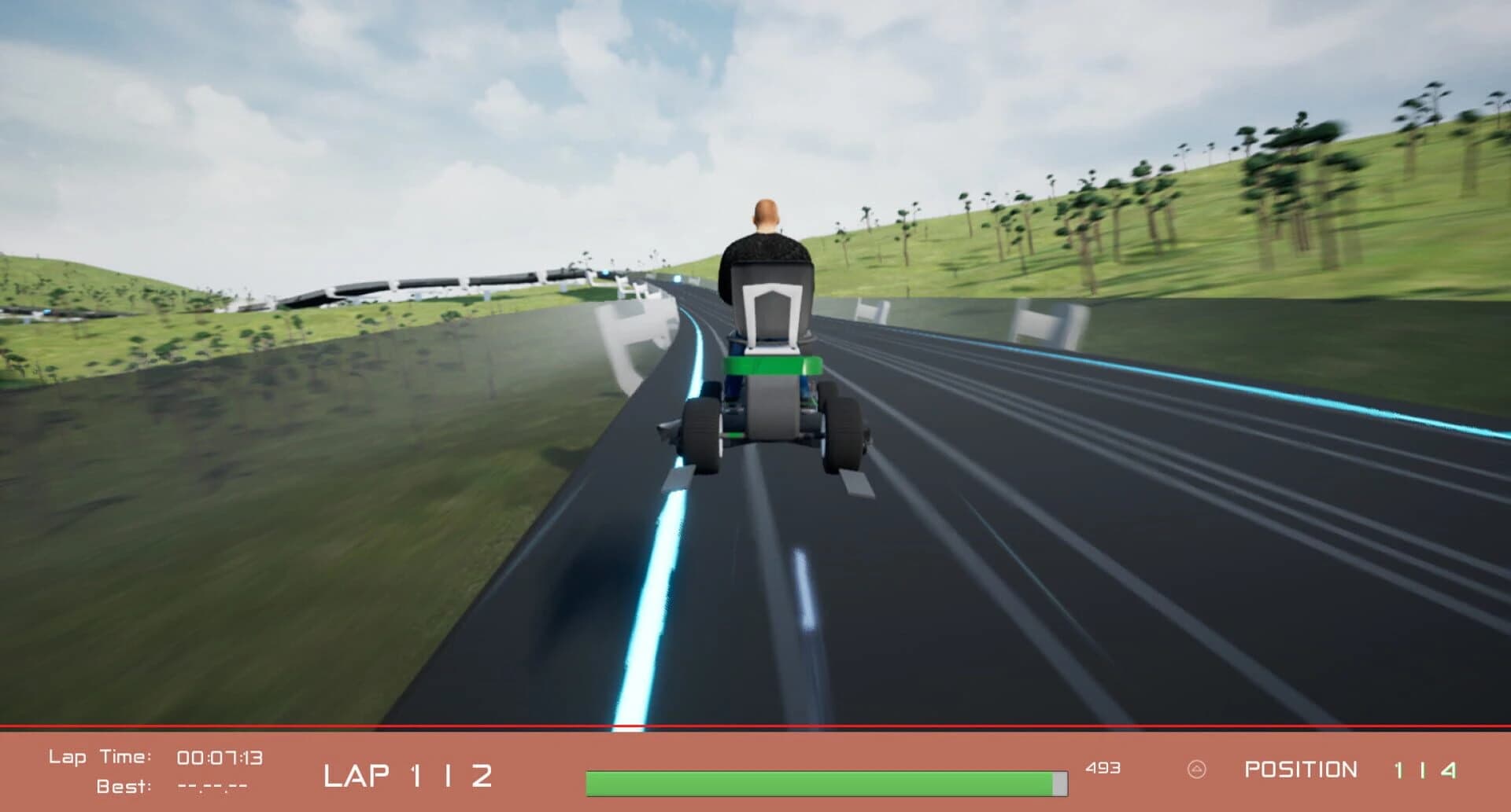 Lawnmower Game: Space Race screenshot 1