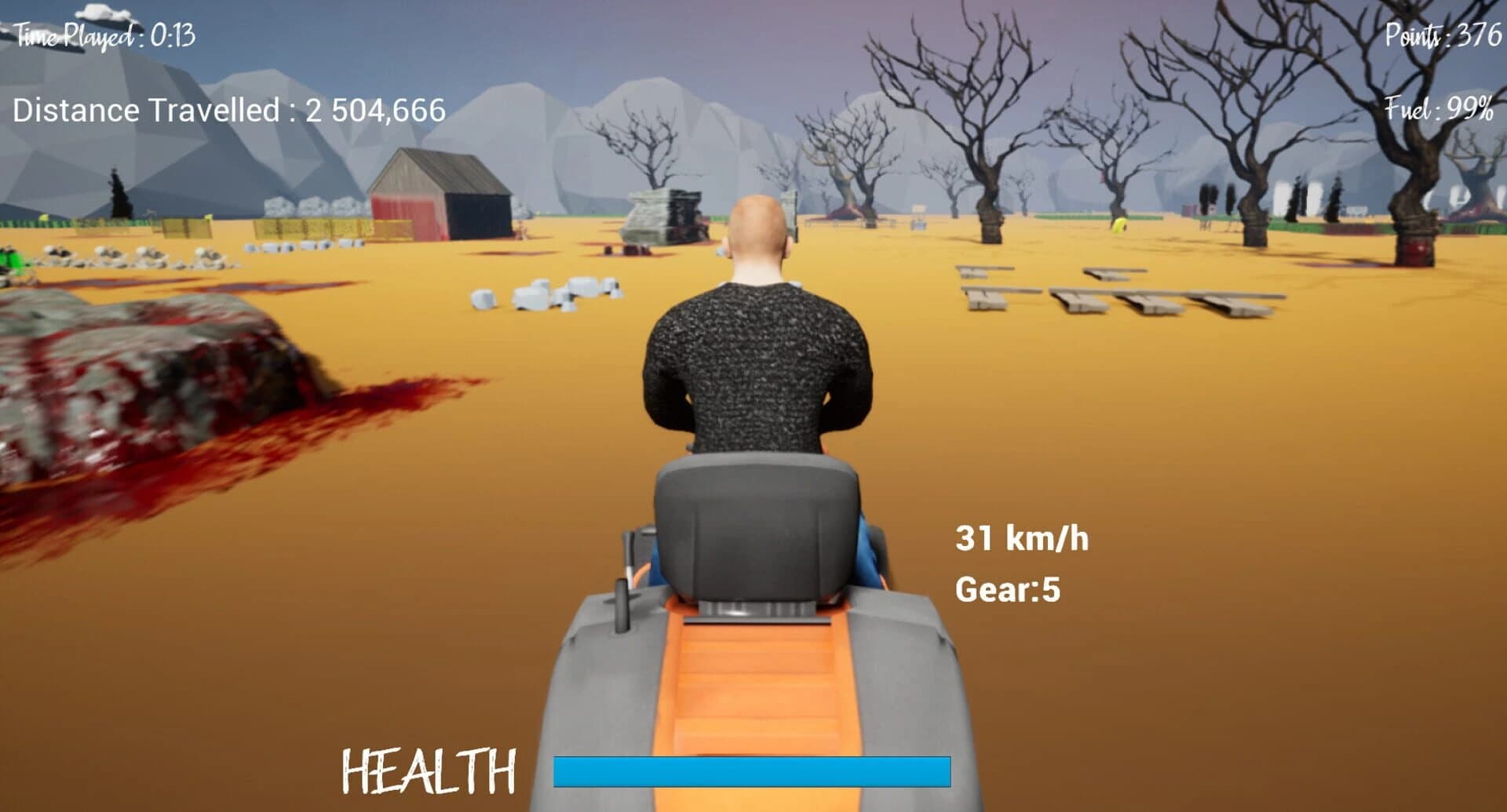 Lawnmower Game: Zombies screenshot 2