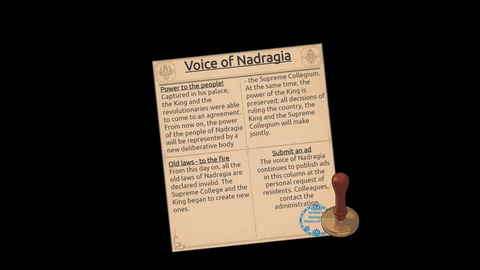 Laws of Nadragia screenshot 5
