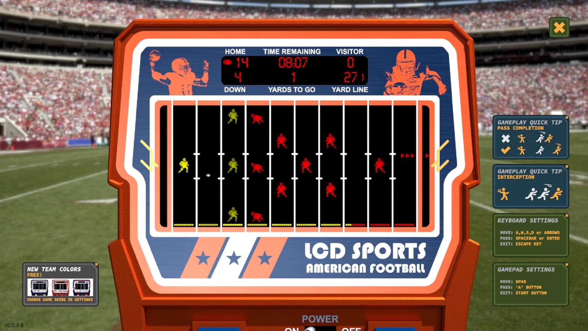LCD Sports: American Football screenshot 1