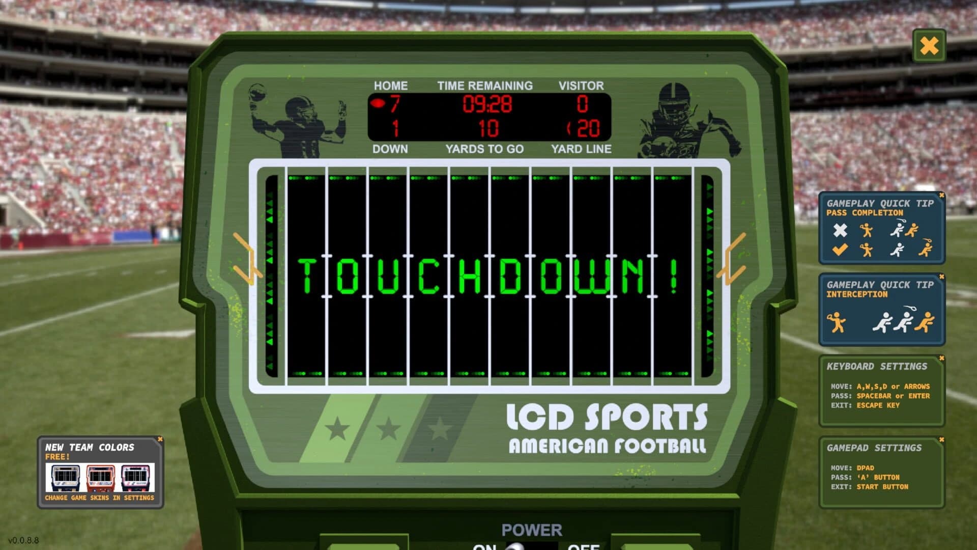 LCD Sports: American Football screenshot 4