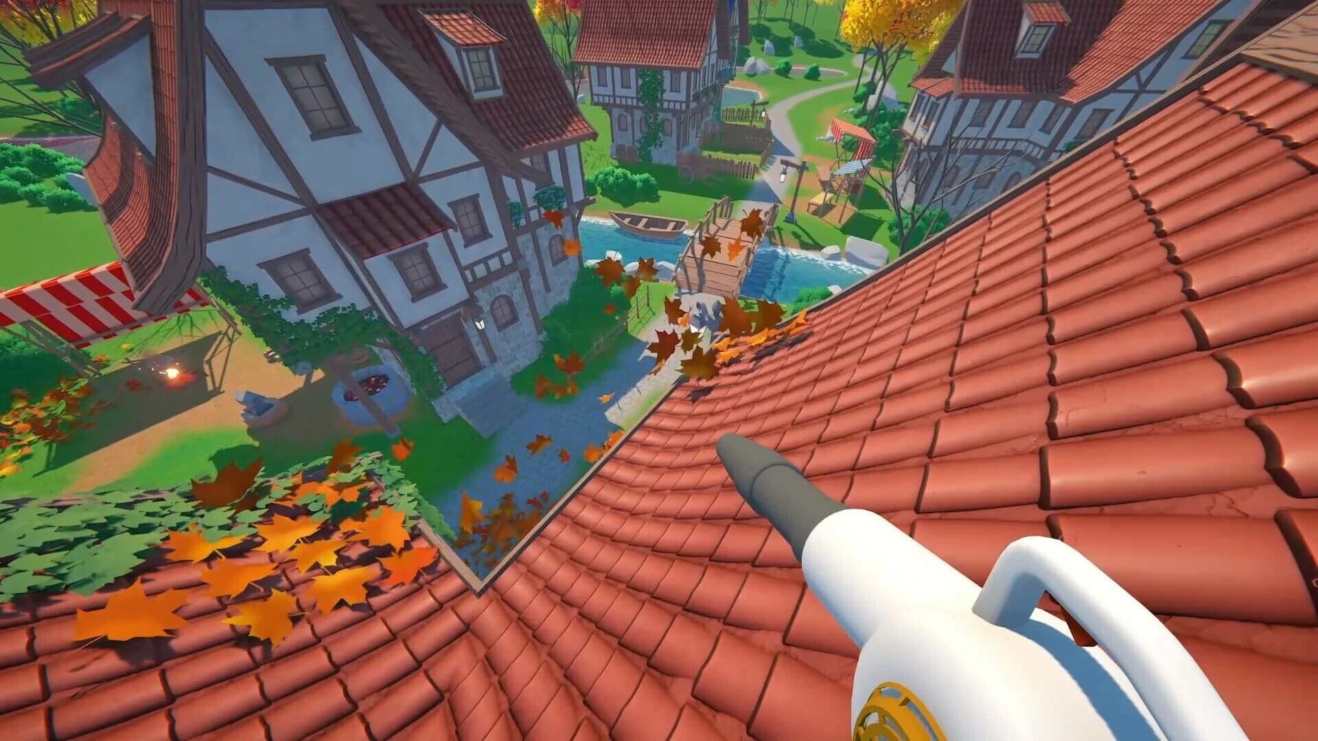 Leaf Blowing Simulator screenshot 2