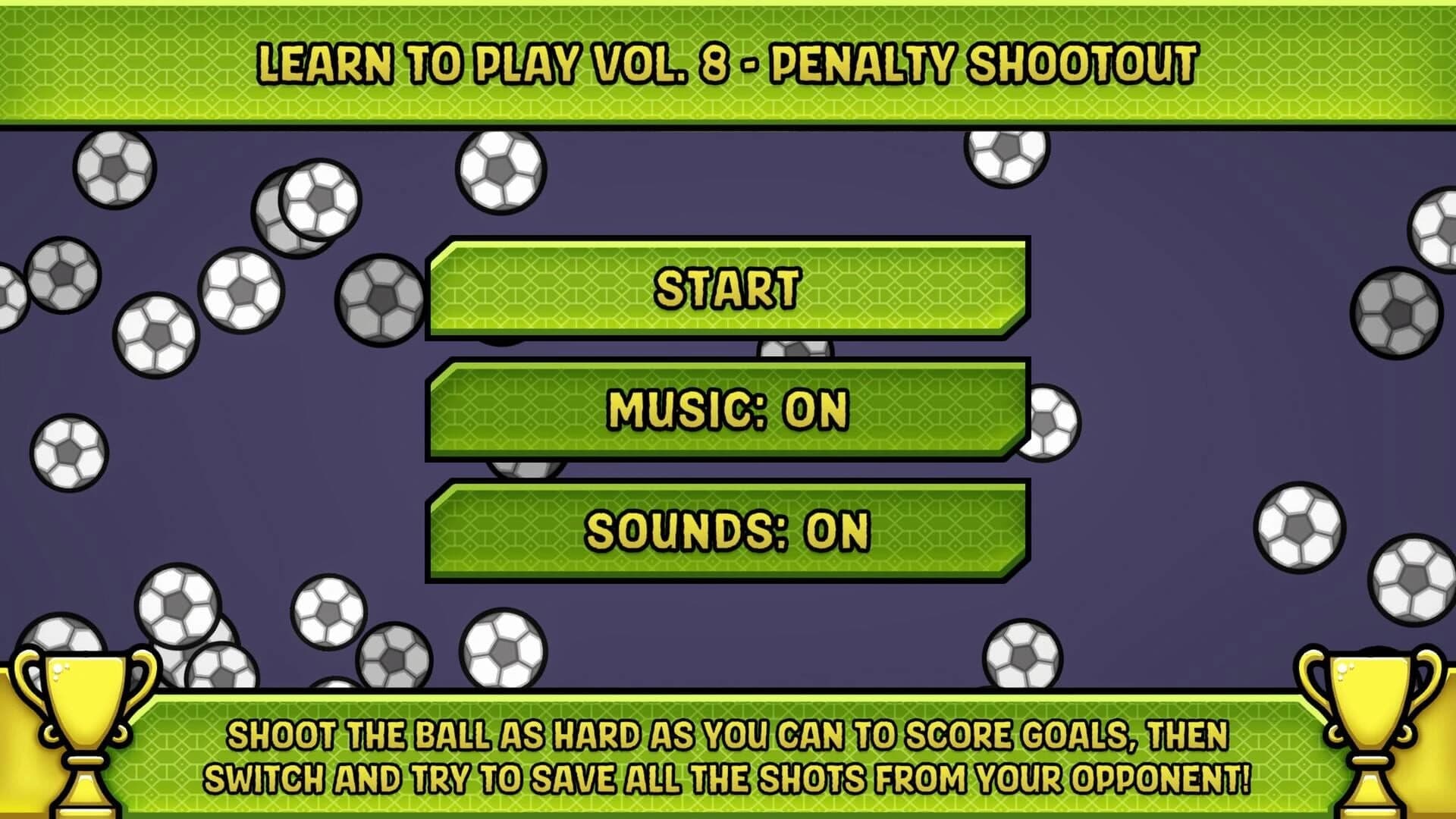 Learn to Play vol. 8: Penalty Shootout screenshot 1