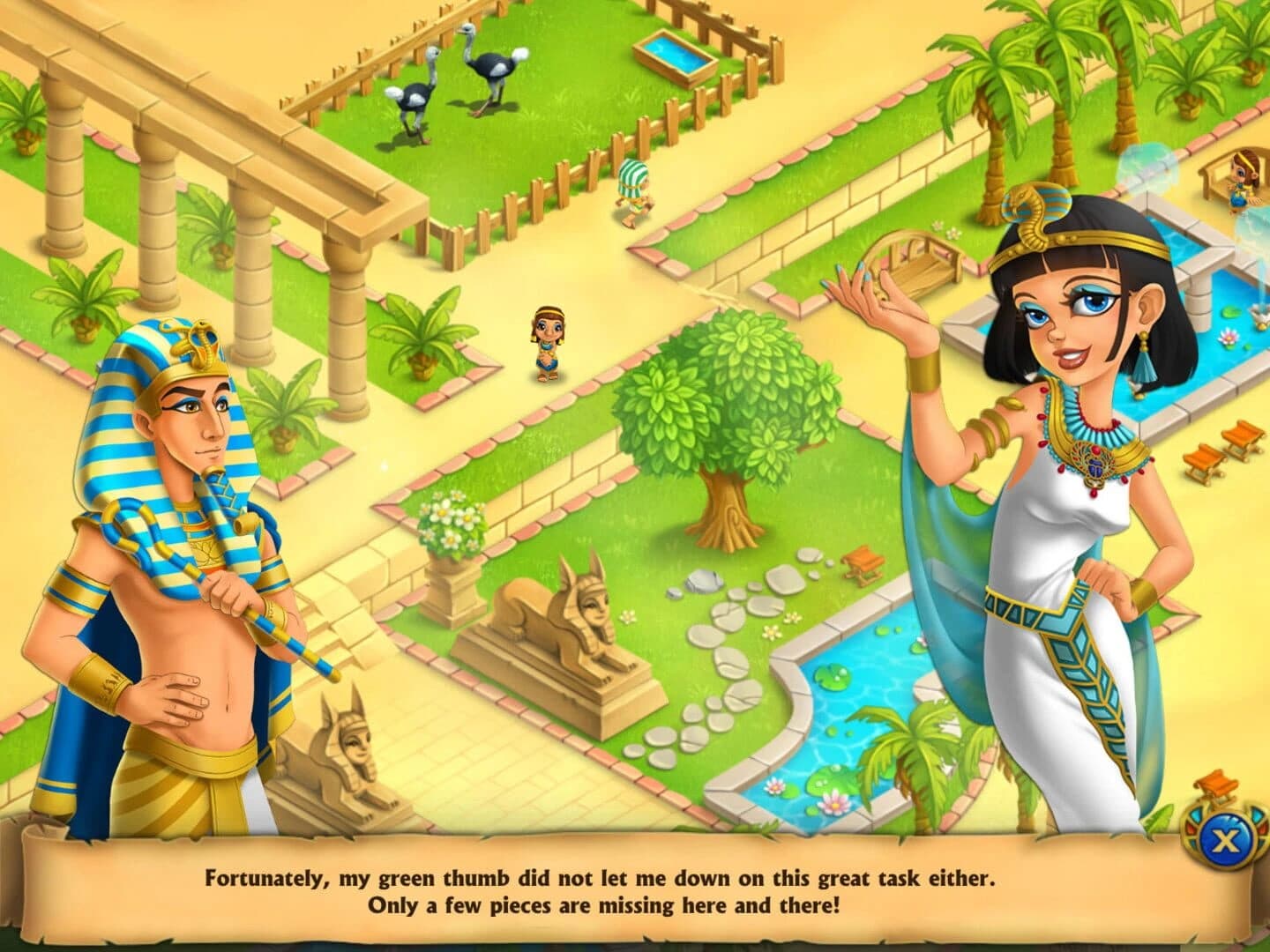 Legend of Egypt: Pharaohs Garden screenshot 3