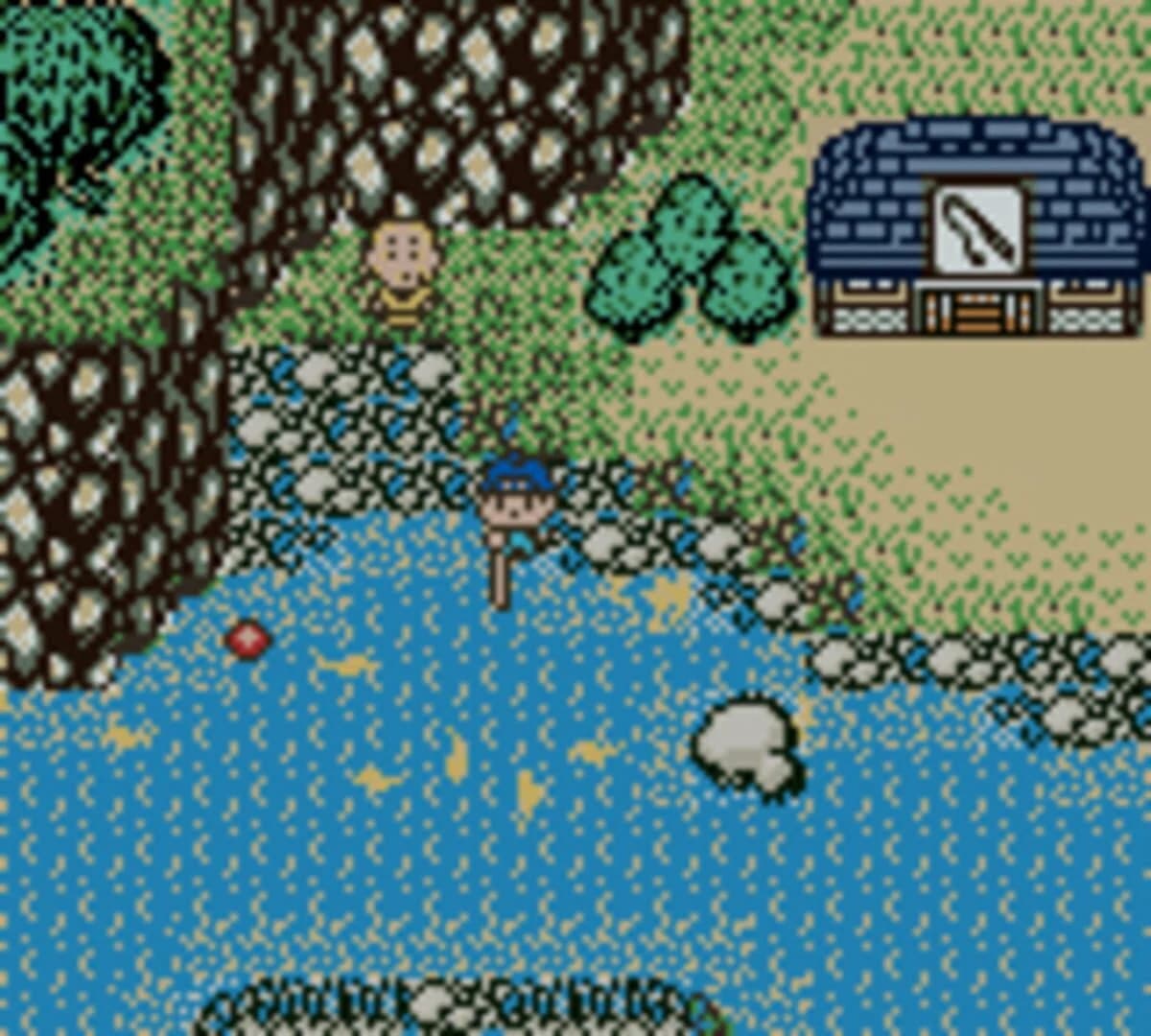 Legend of the River King GB screenshot 5