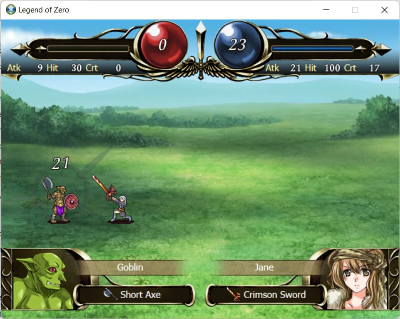 Legend of Zero screenshot 1