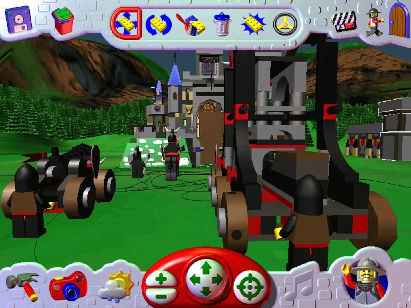 LEGO Creator: Knights' Kingdom screenshot 1