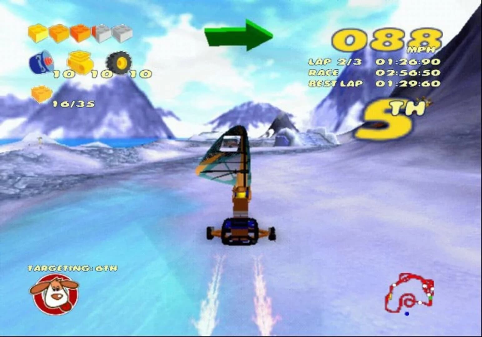 LEGO Racers 2 screenshot 1