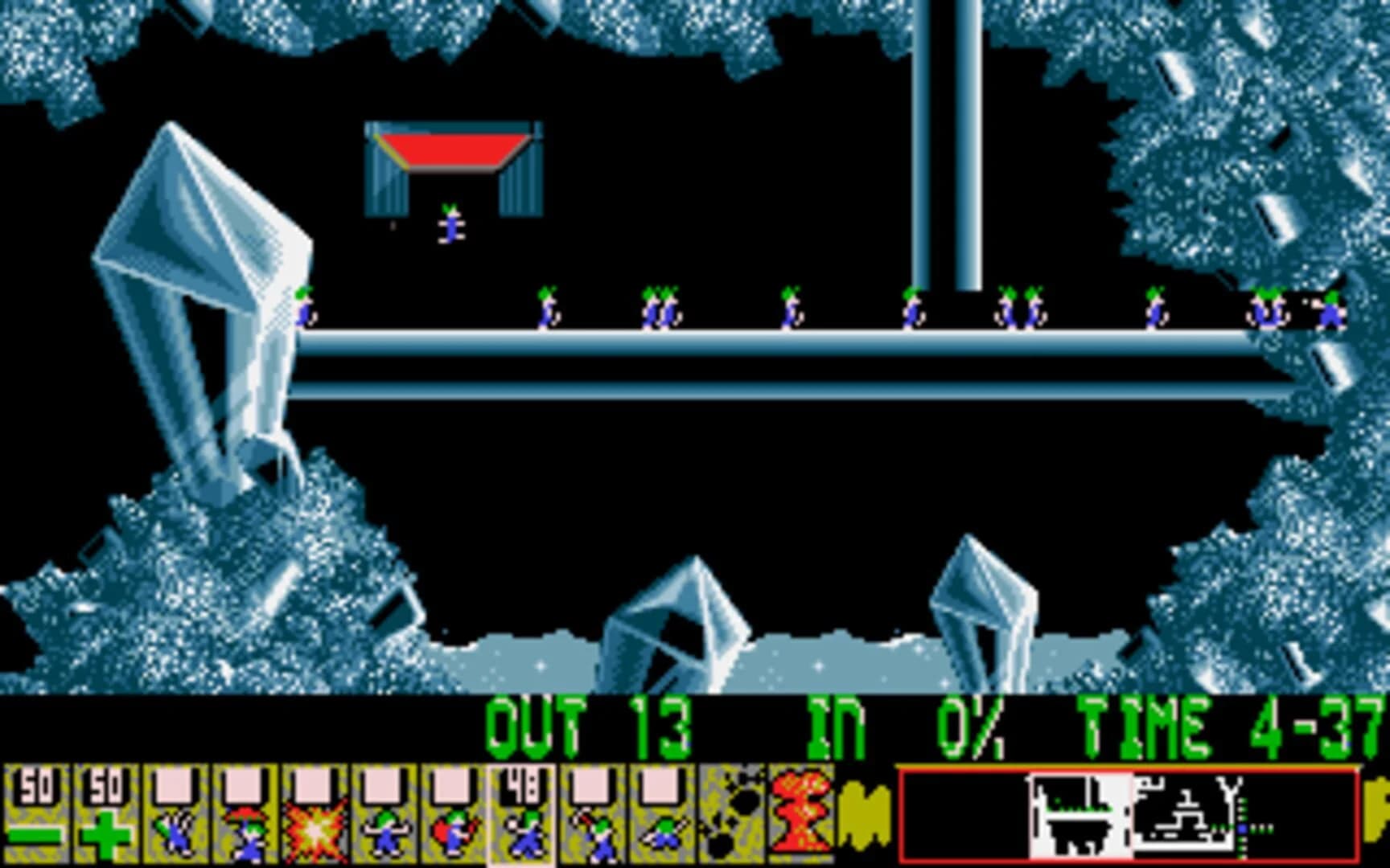 Lemmings screenshot 1