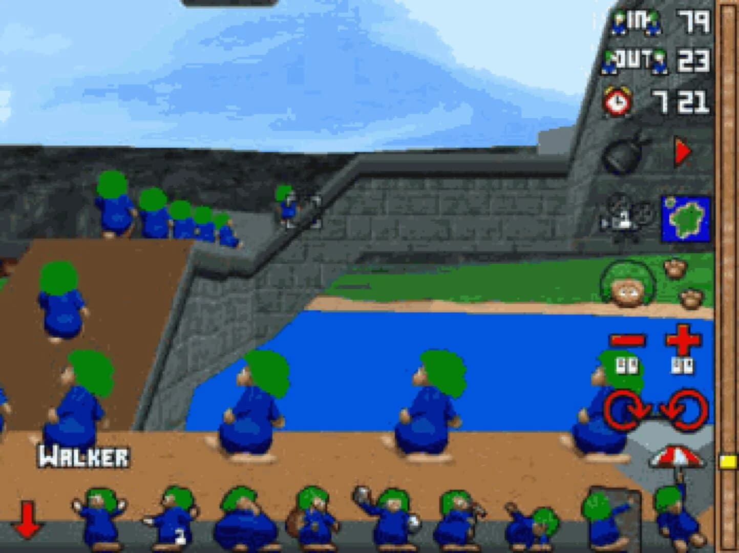 Lemmings 3D screenshot 2