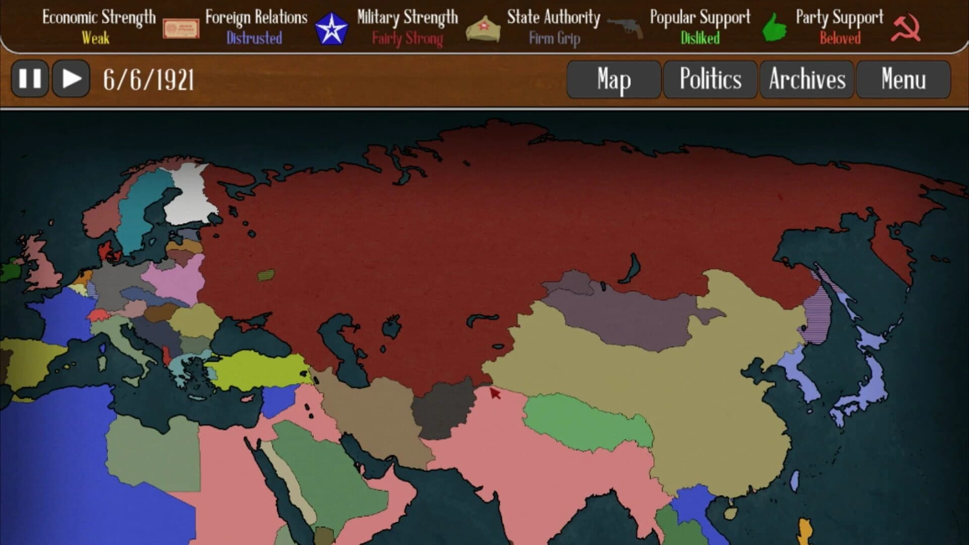 Lenin Simulator screenshot 1