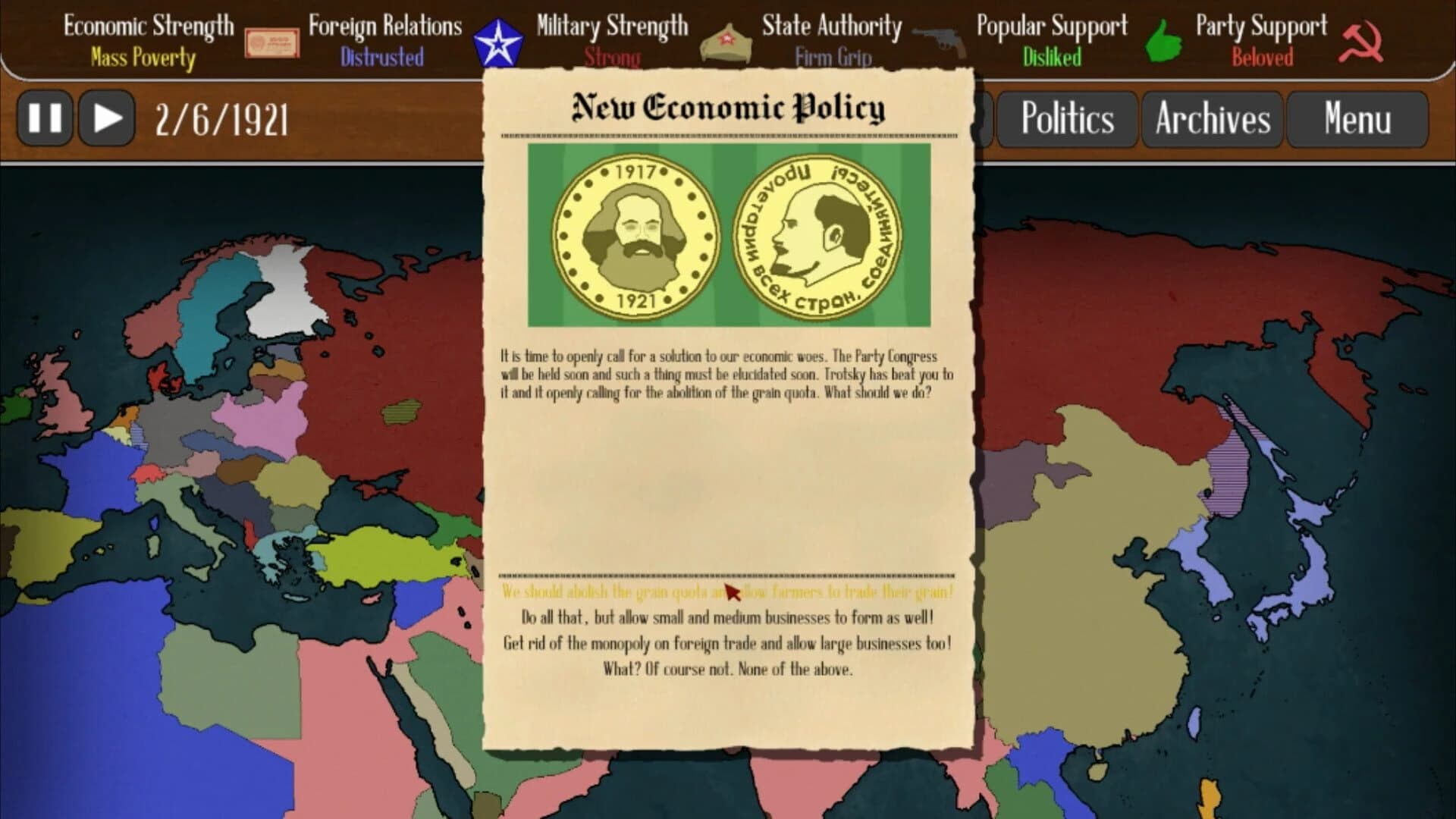 Lenin Simulator screenshot 4