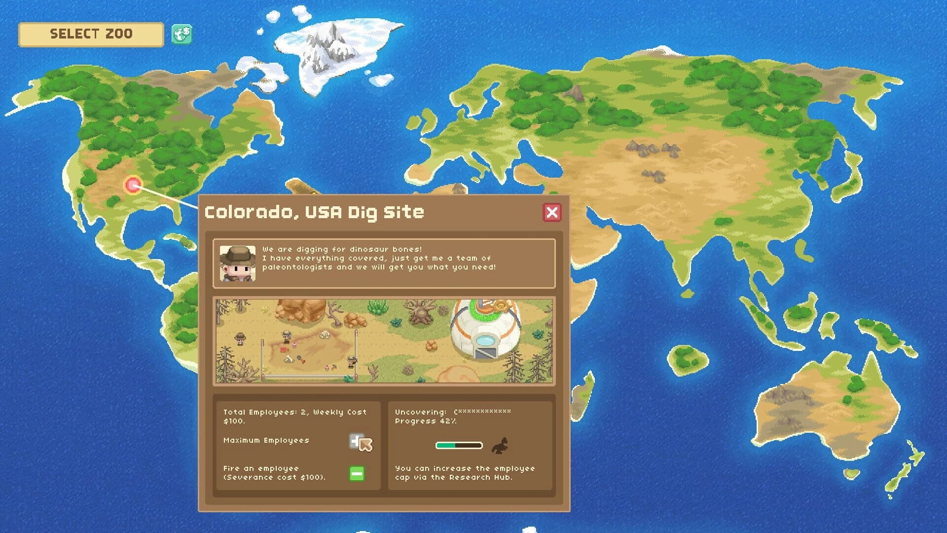 Let's Build a Zoo: Dinosaur Island screenshot 2