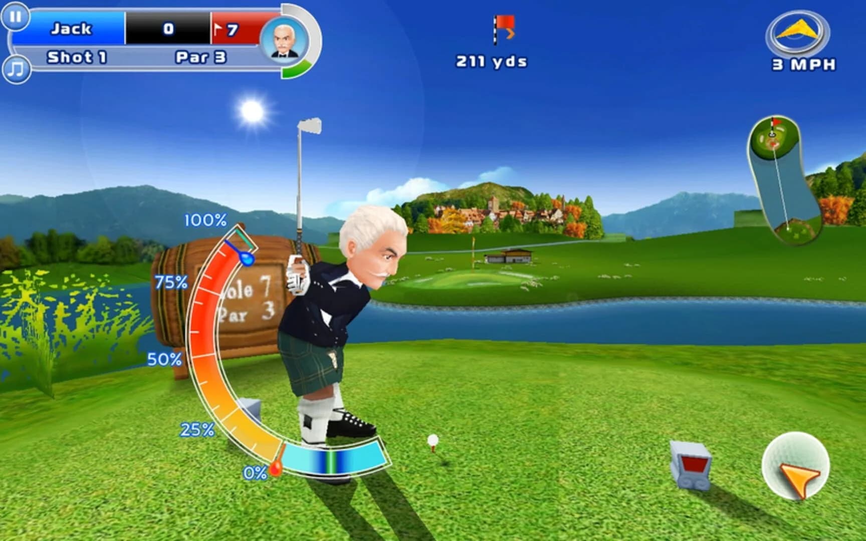Let's Golf 2 screenshot 1