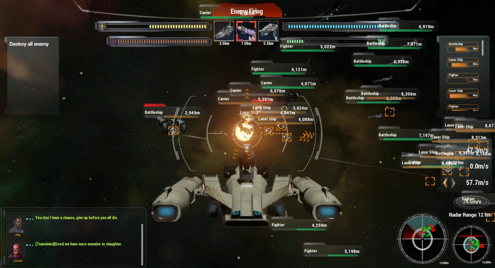 Leveron Space screenshot 1
