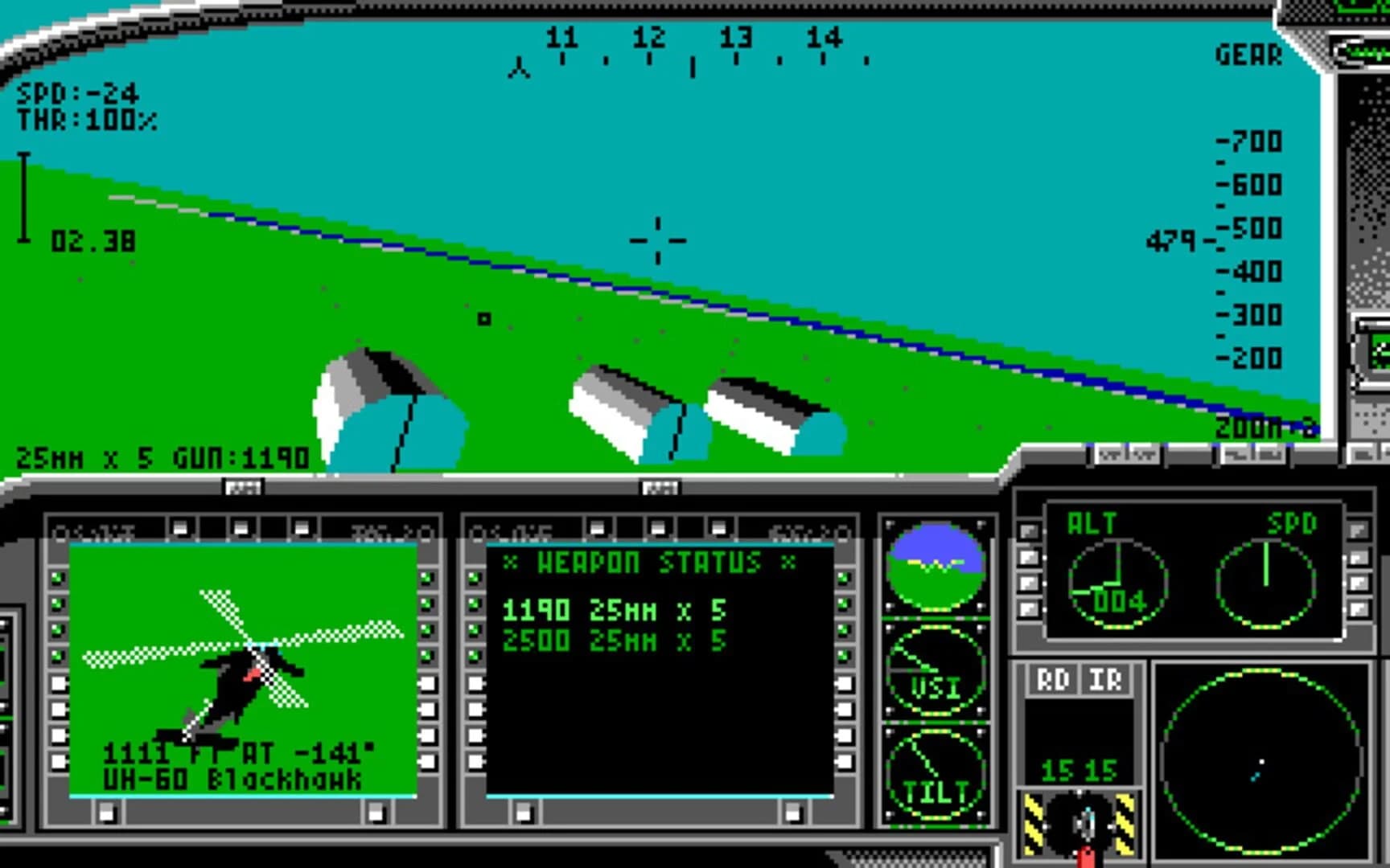LHX: Attack Chopper screenshot 4