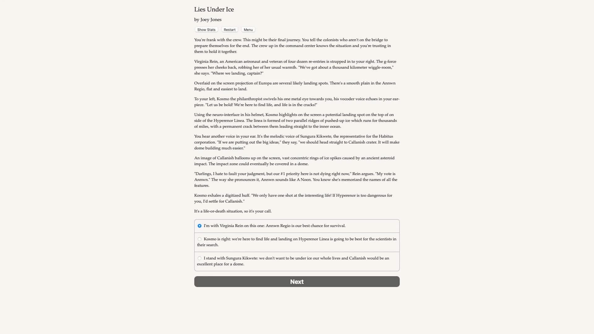 Lies Under Ice screenshot 3