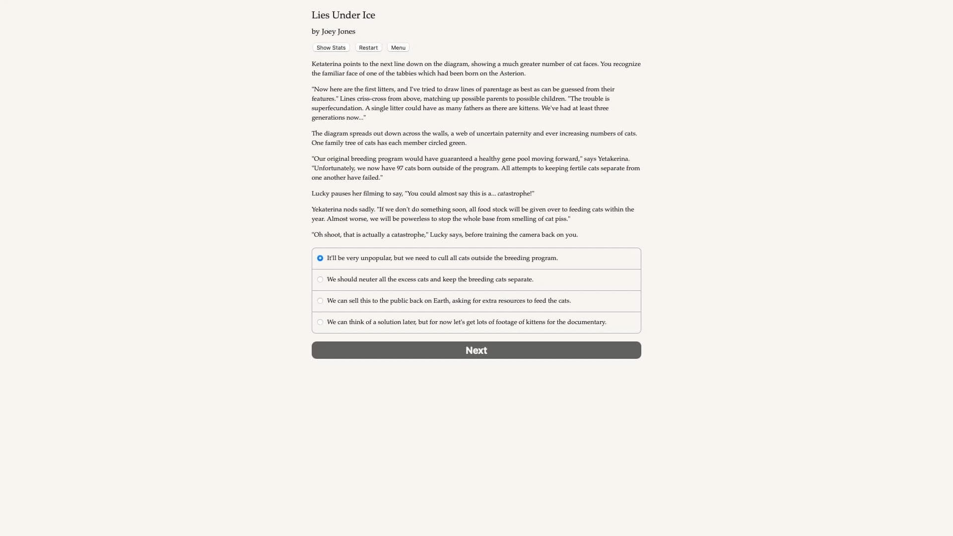 Lies Under Ice screenshot 5