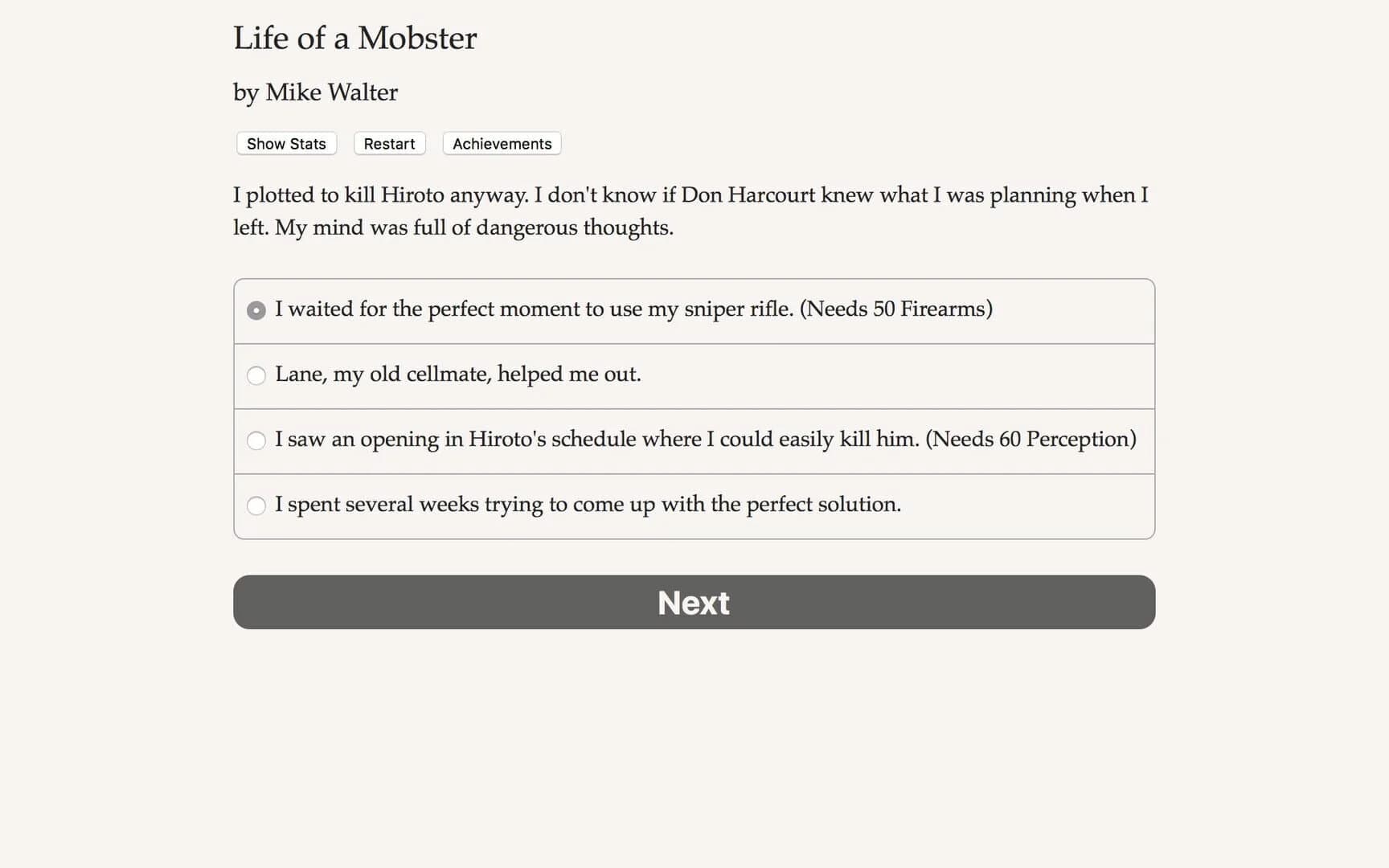 Life of a Mobster screenshot 2