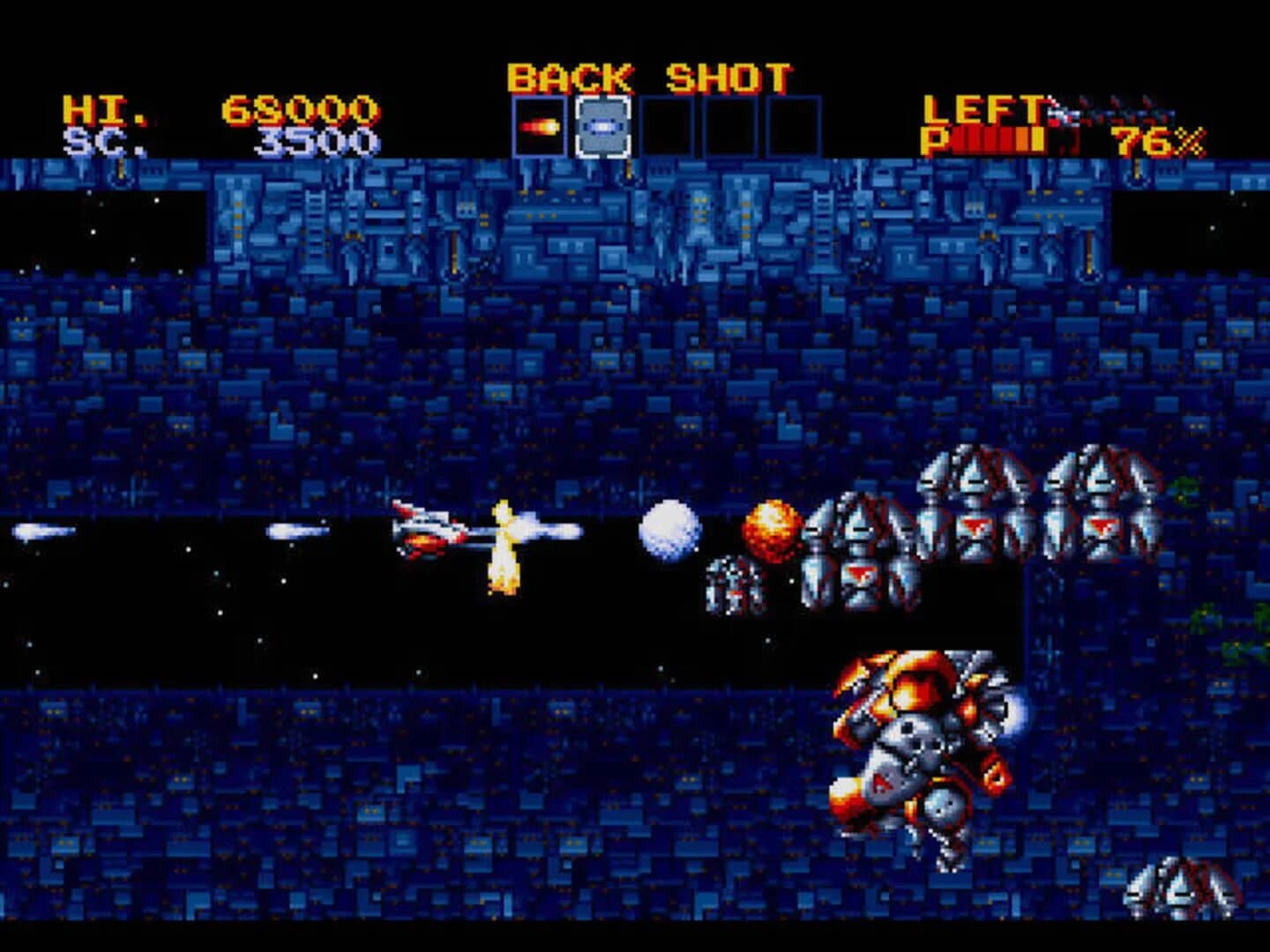 Lightening Force: Quest for the Darkstar screenshot 4