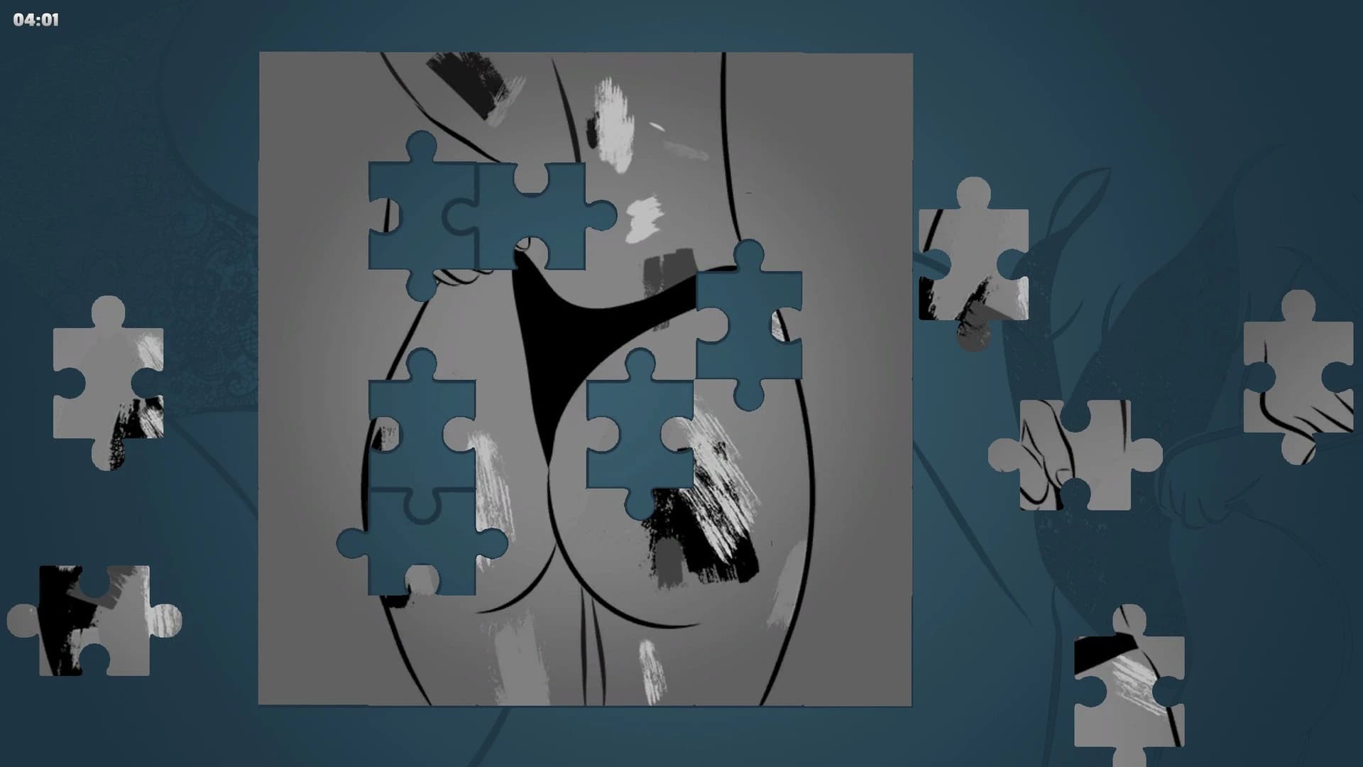 LineArt Jigsaw Puzzle: Erotica screenshot 5