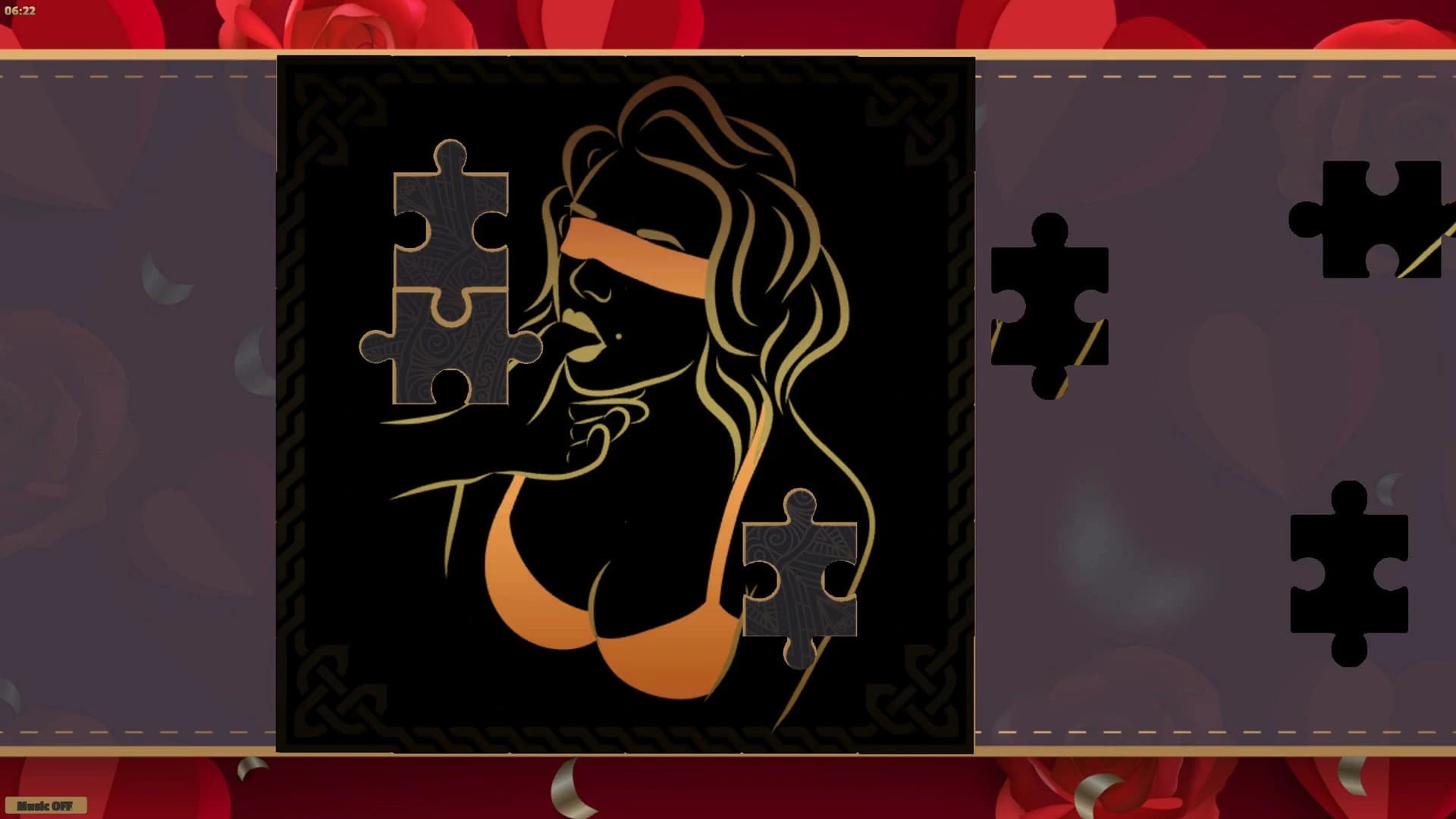 LineArt Jigsaw Puzzle: Erotica Valentines screenshot 5