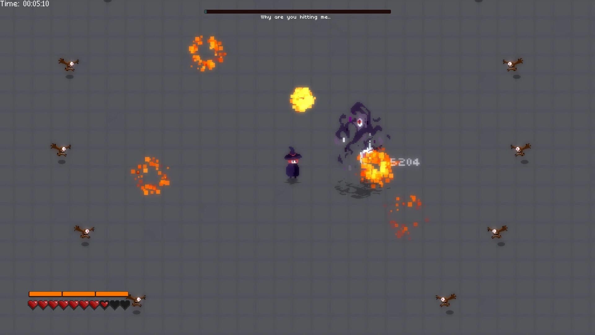 Little Fire Girl Fights Final Boss screenshot 2