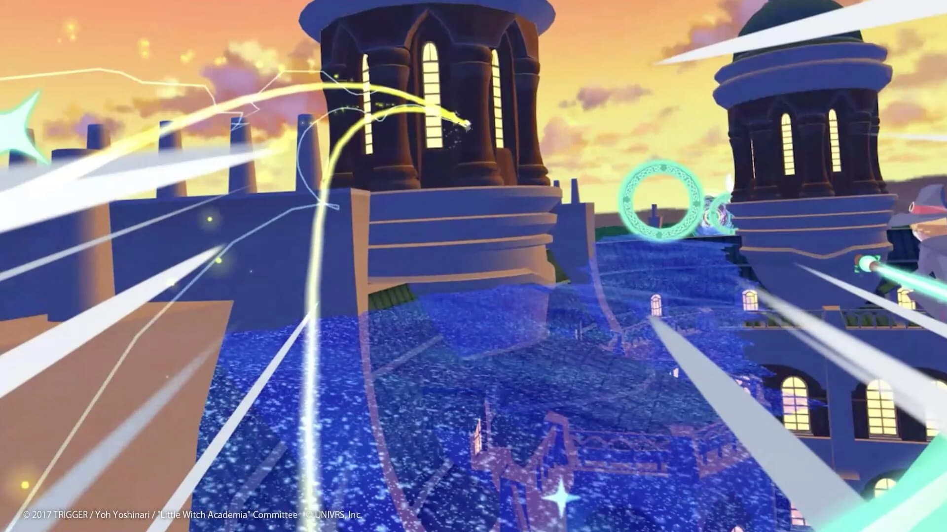 Little Witch Academia: VR Broom Racing screenshot 2