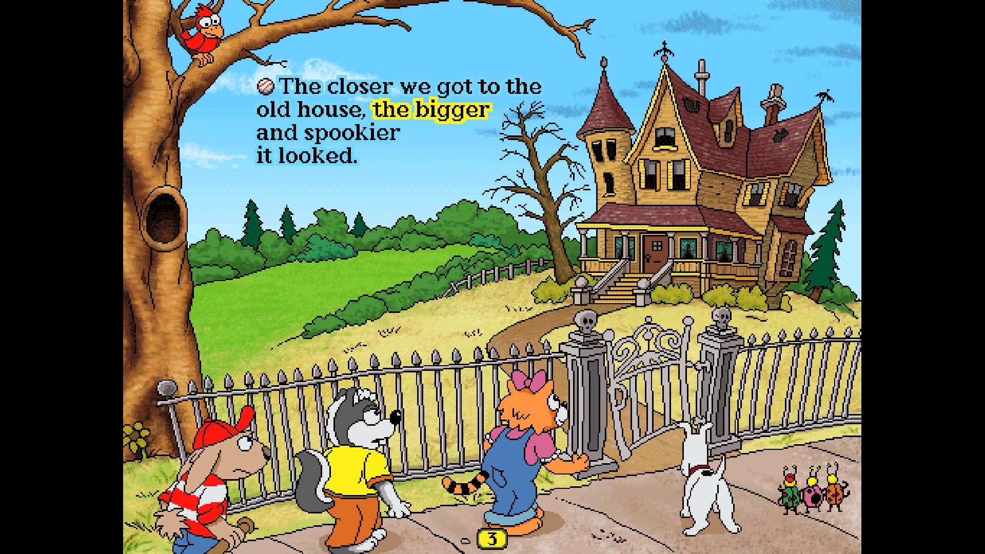 Living Books: Harry and the Haunted House screenshot 2
