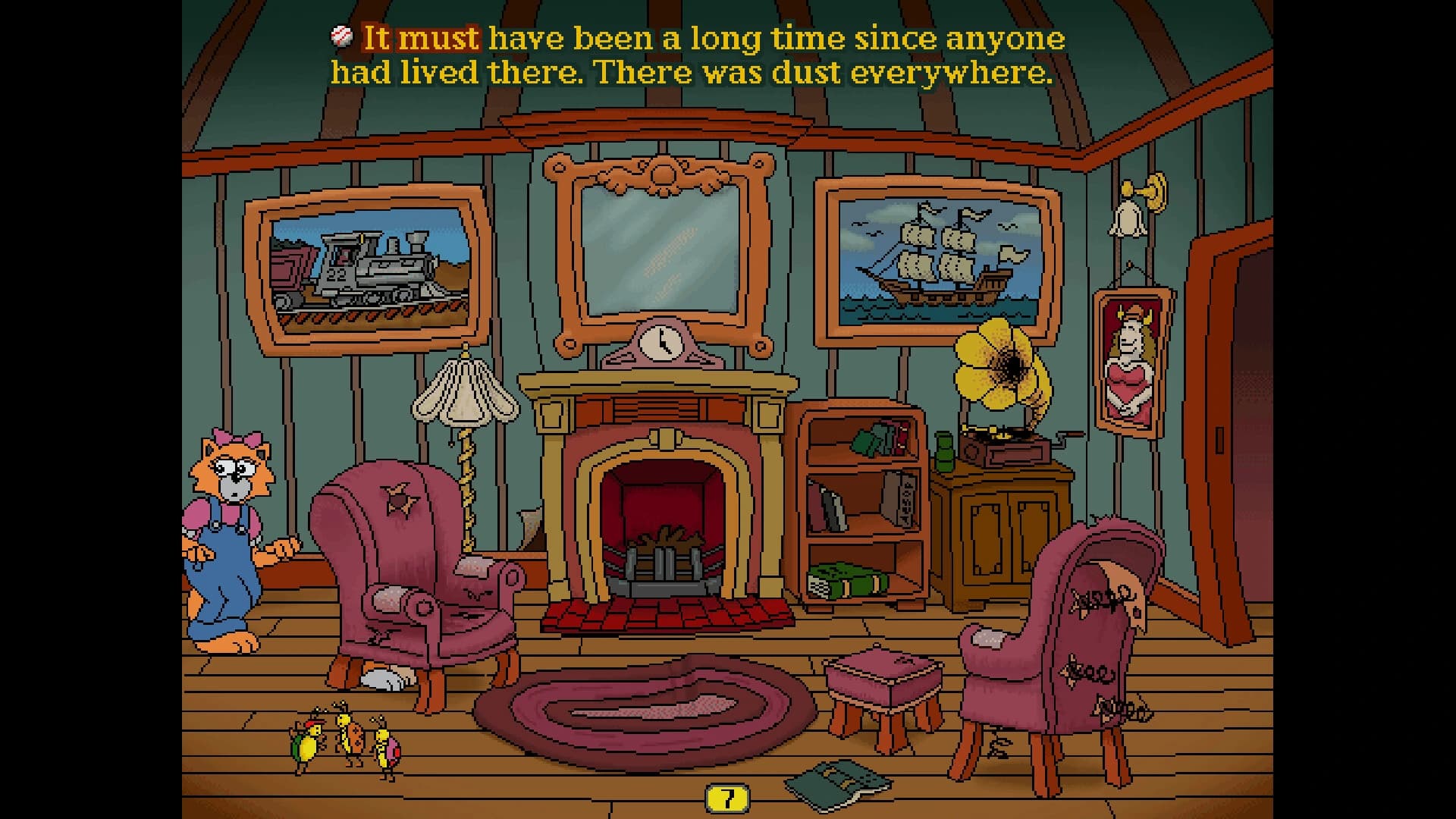 Living Books: Harry and the Haunted House screenshot 3