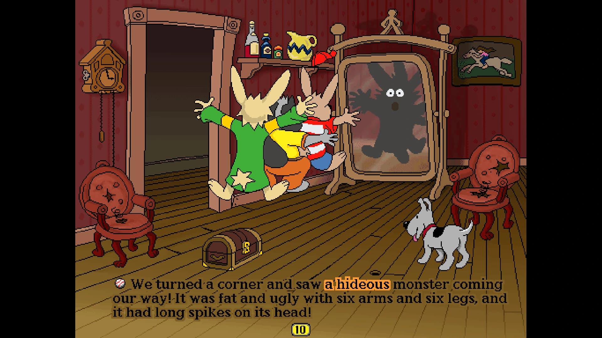 Living Books: Harry and the Haunted House screenshot 1