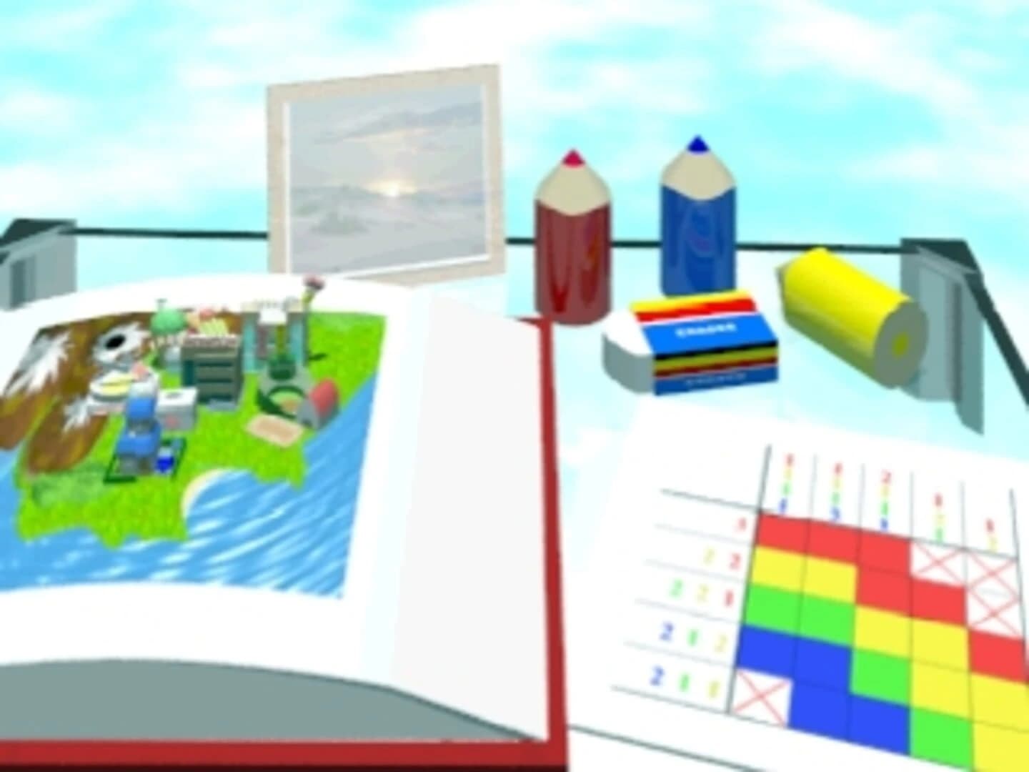 Logic Puzzle Rainbow Town screenshot 1