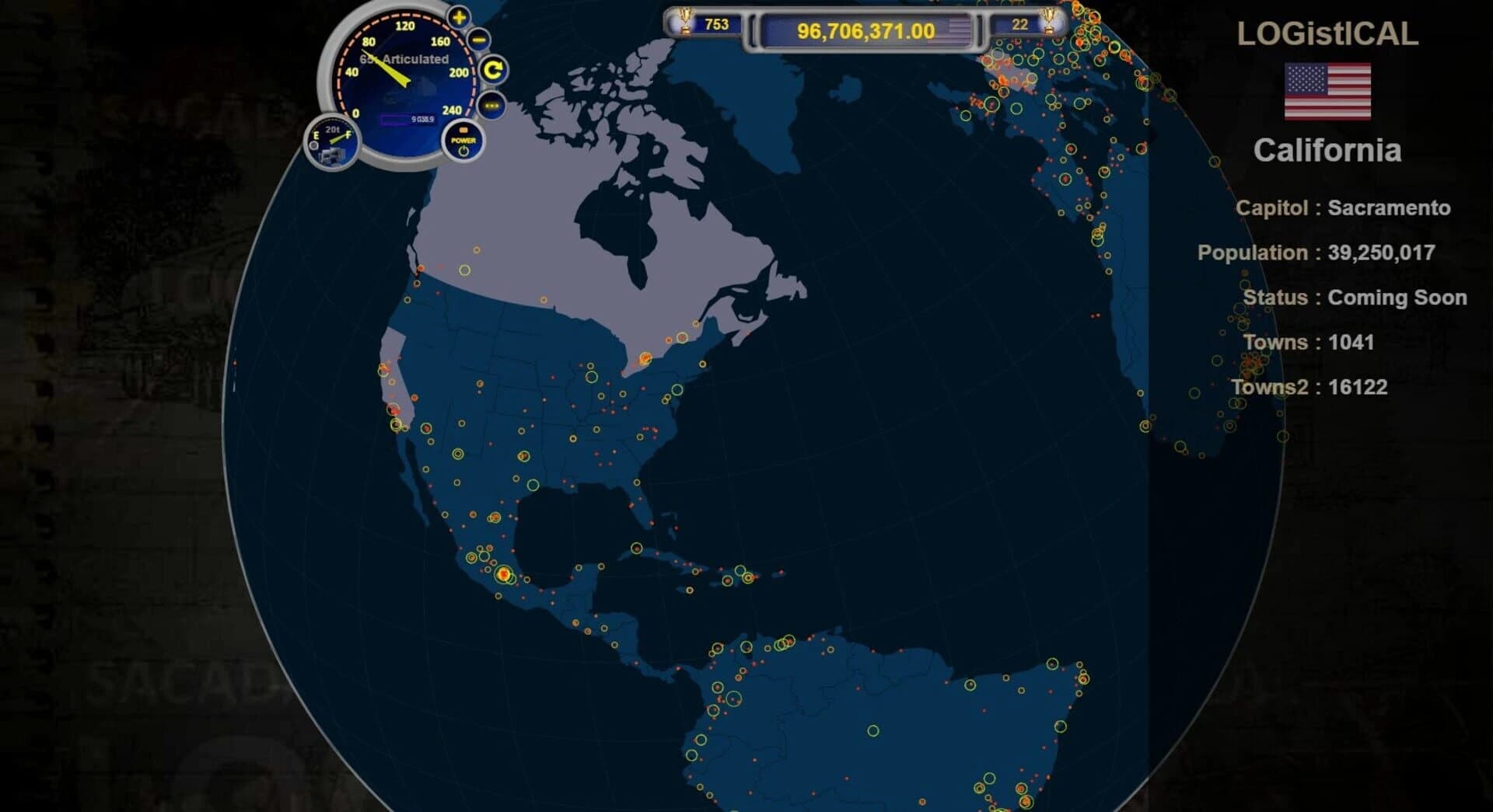 Logistical: Earth screenshot 2