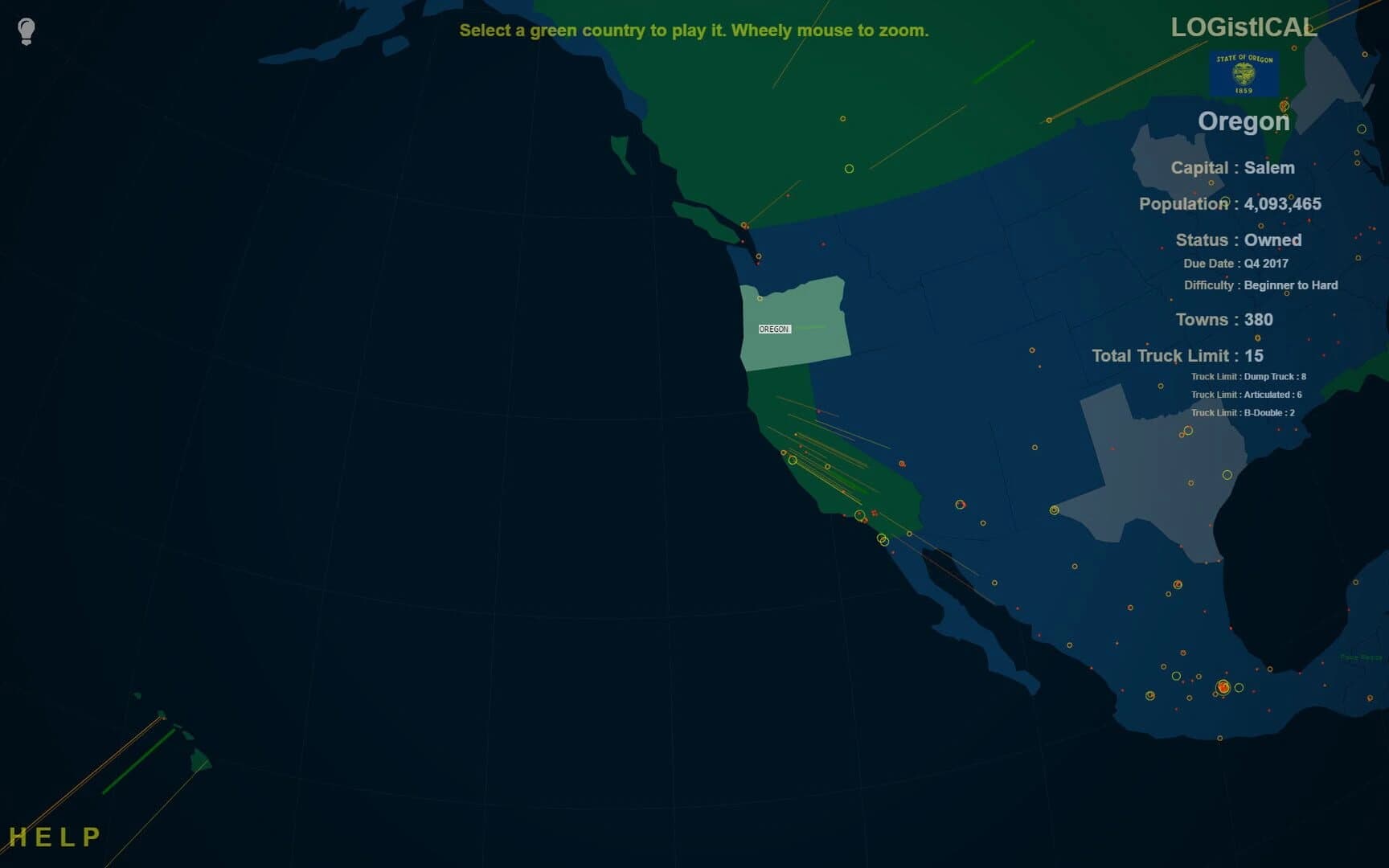 Logistical: USA - Oregon screenshot 1