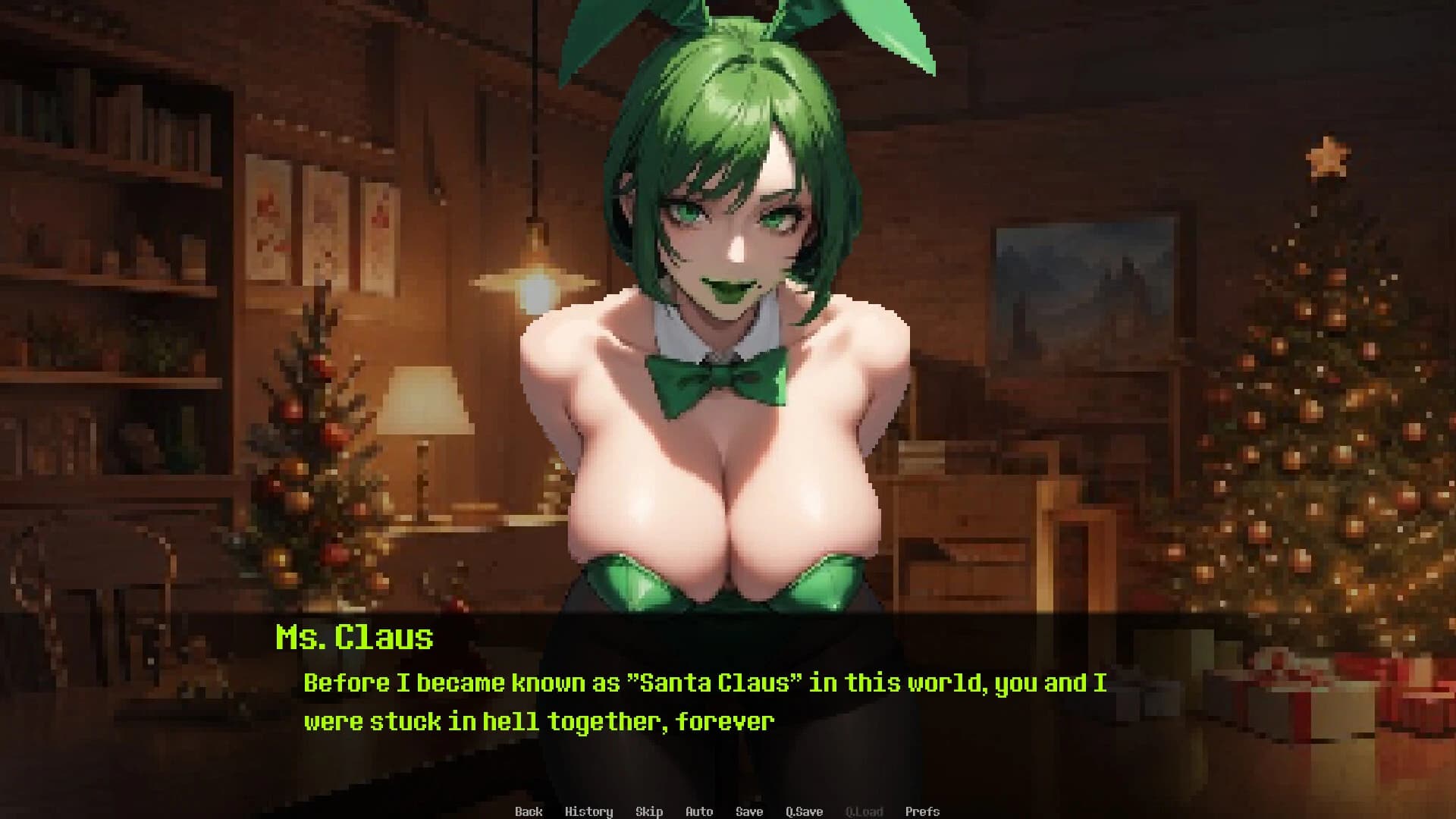 Lonely Christmas: Succubus Santa screenshot 1