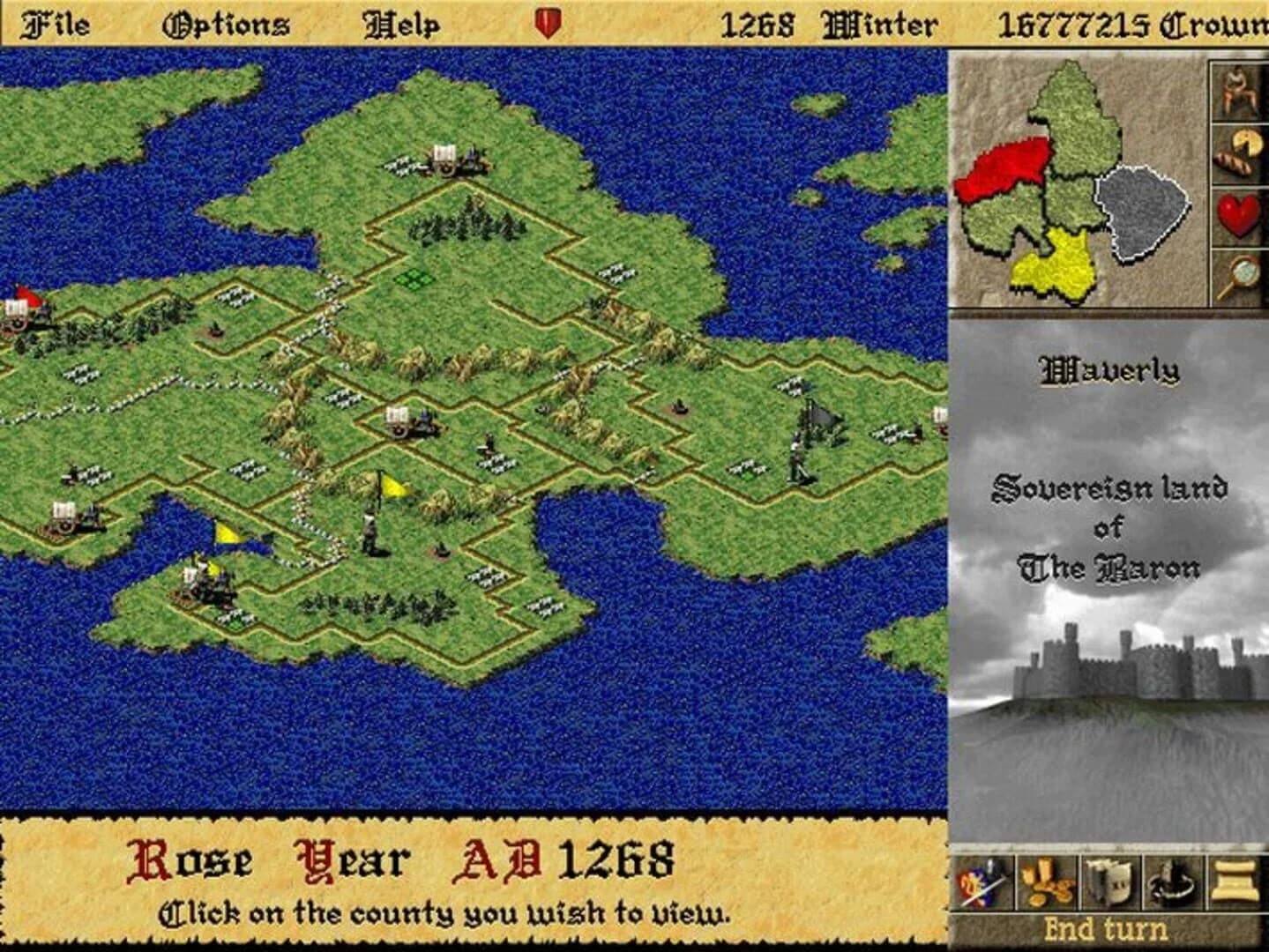 Lords of the Realm II screenshot 3