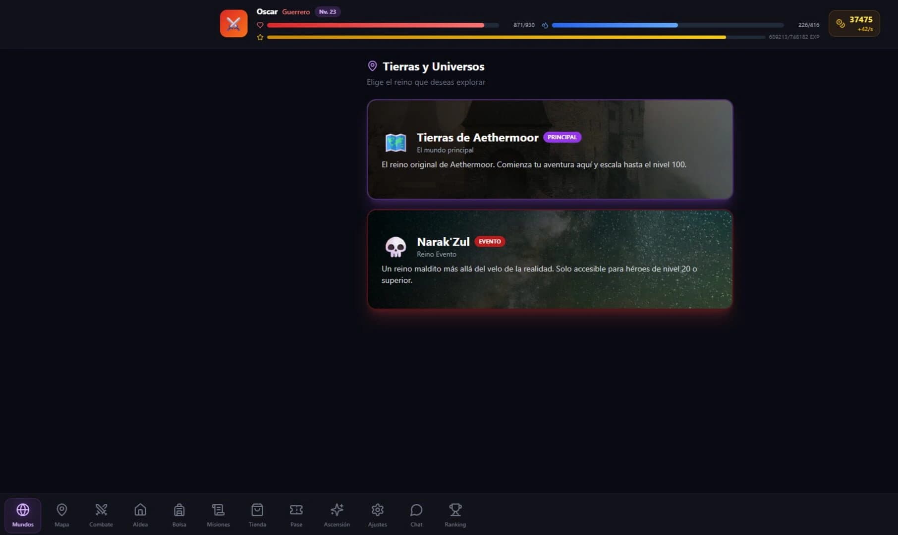 Los Reinos de Aethermoor screenshot 2