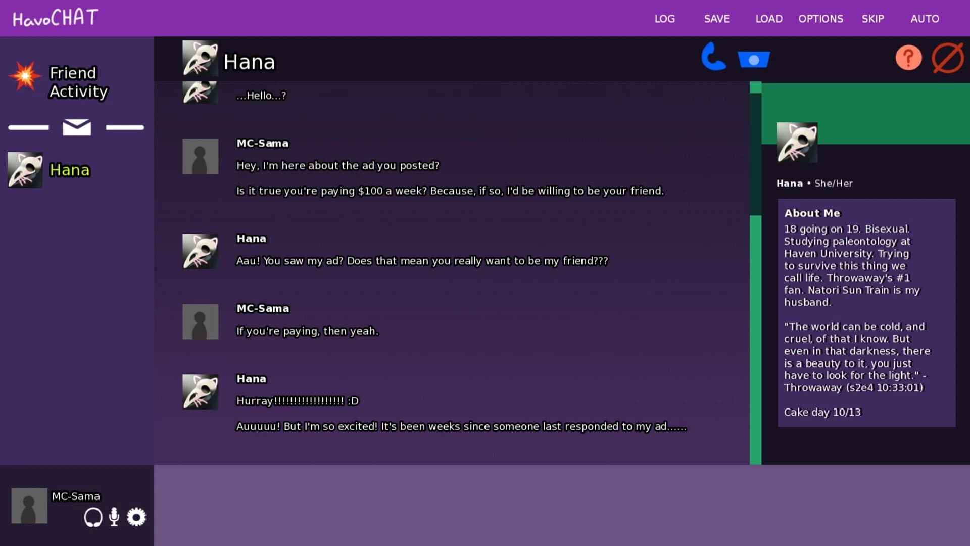 Loser Named Hana screenshot 2