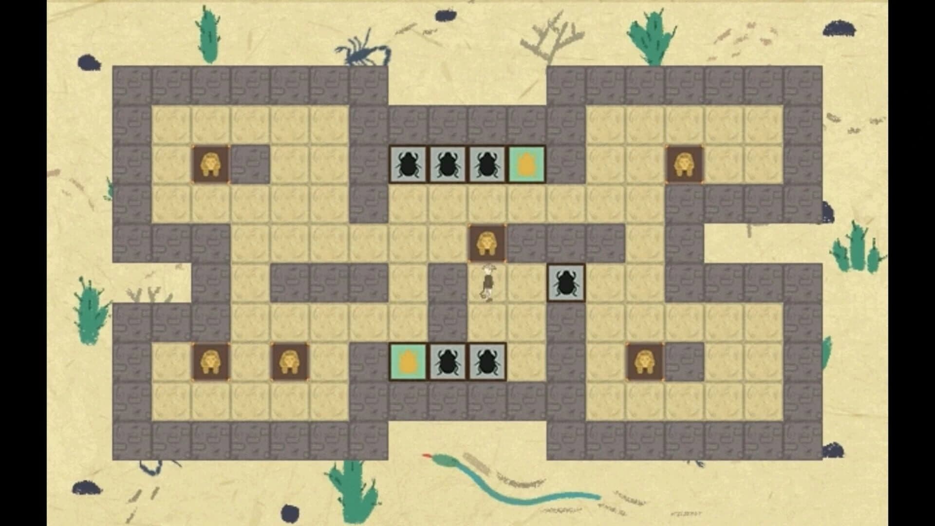 Lost in the tomb screenshot 1