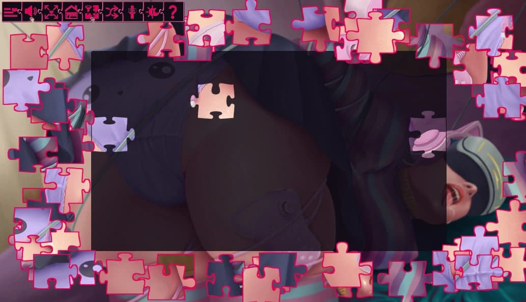 Love Hentai and Puzzles: Gamer Girls screenshot 6