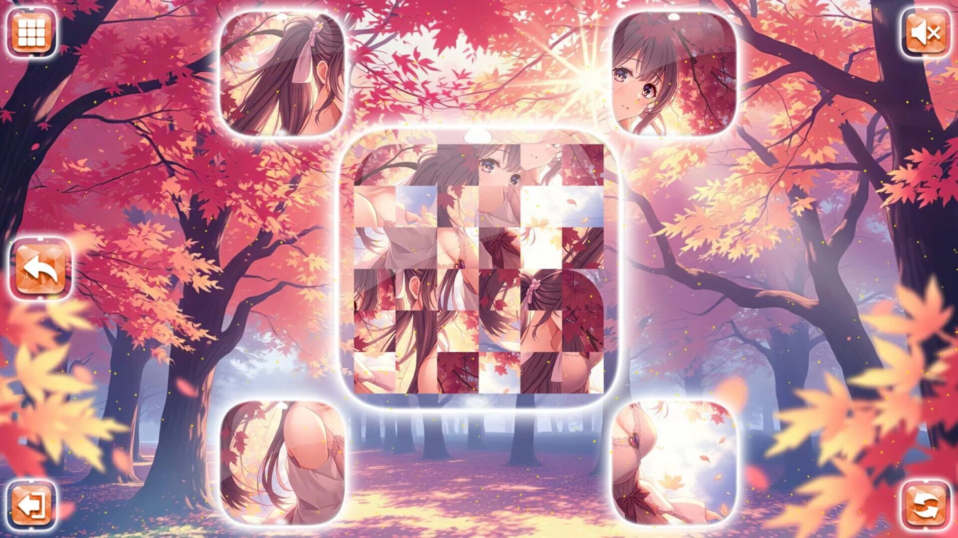 Lovely Anime Puzzle: Autumn screenshot 5