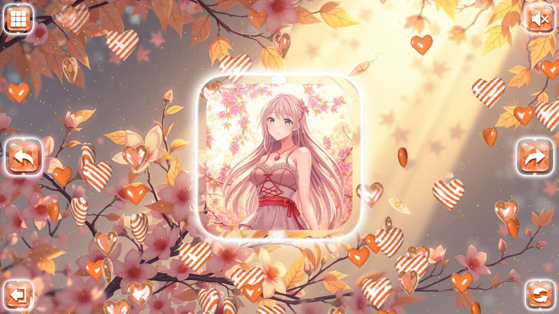 Lovely Anime Puzzle: Autumn screenshot 4