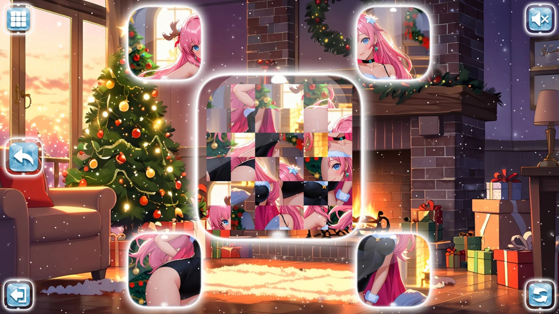 Lovely Anime Puzzle: Christmas screenshot 7