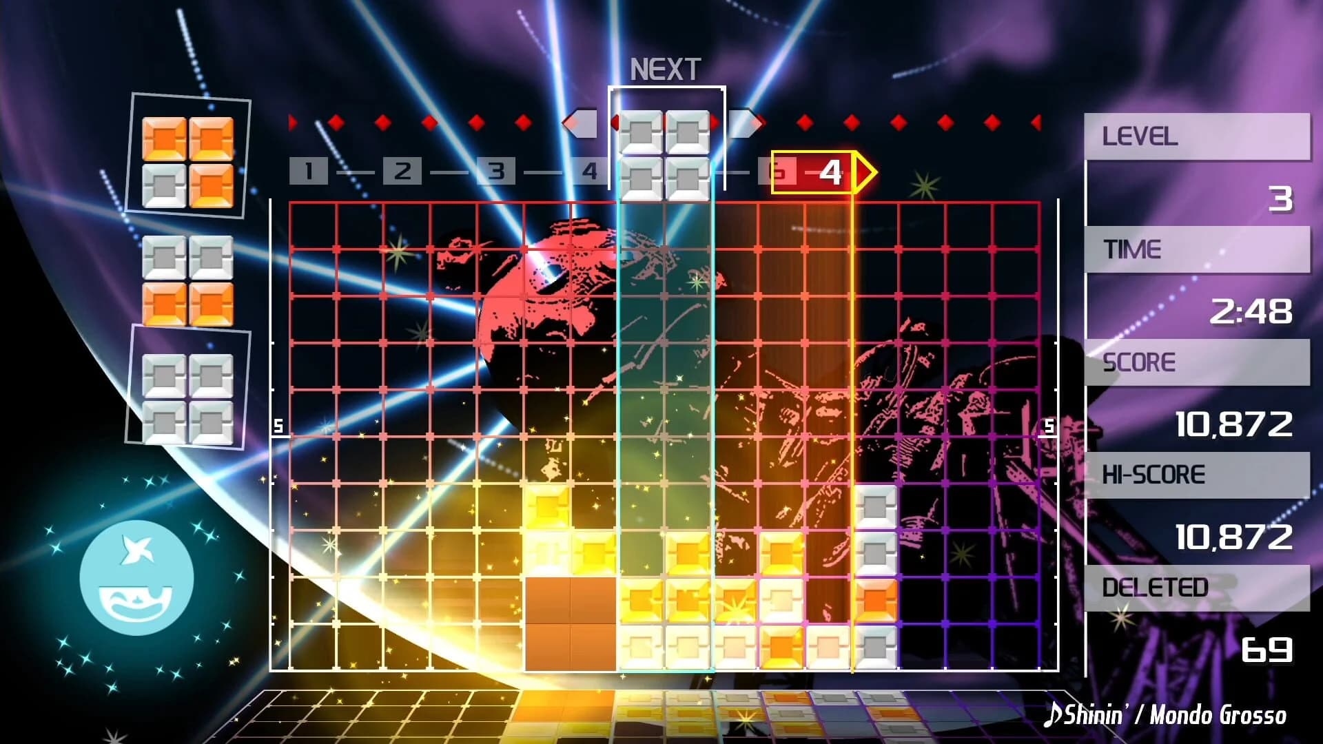 Lumines Remastered screenshot 5