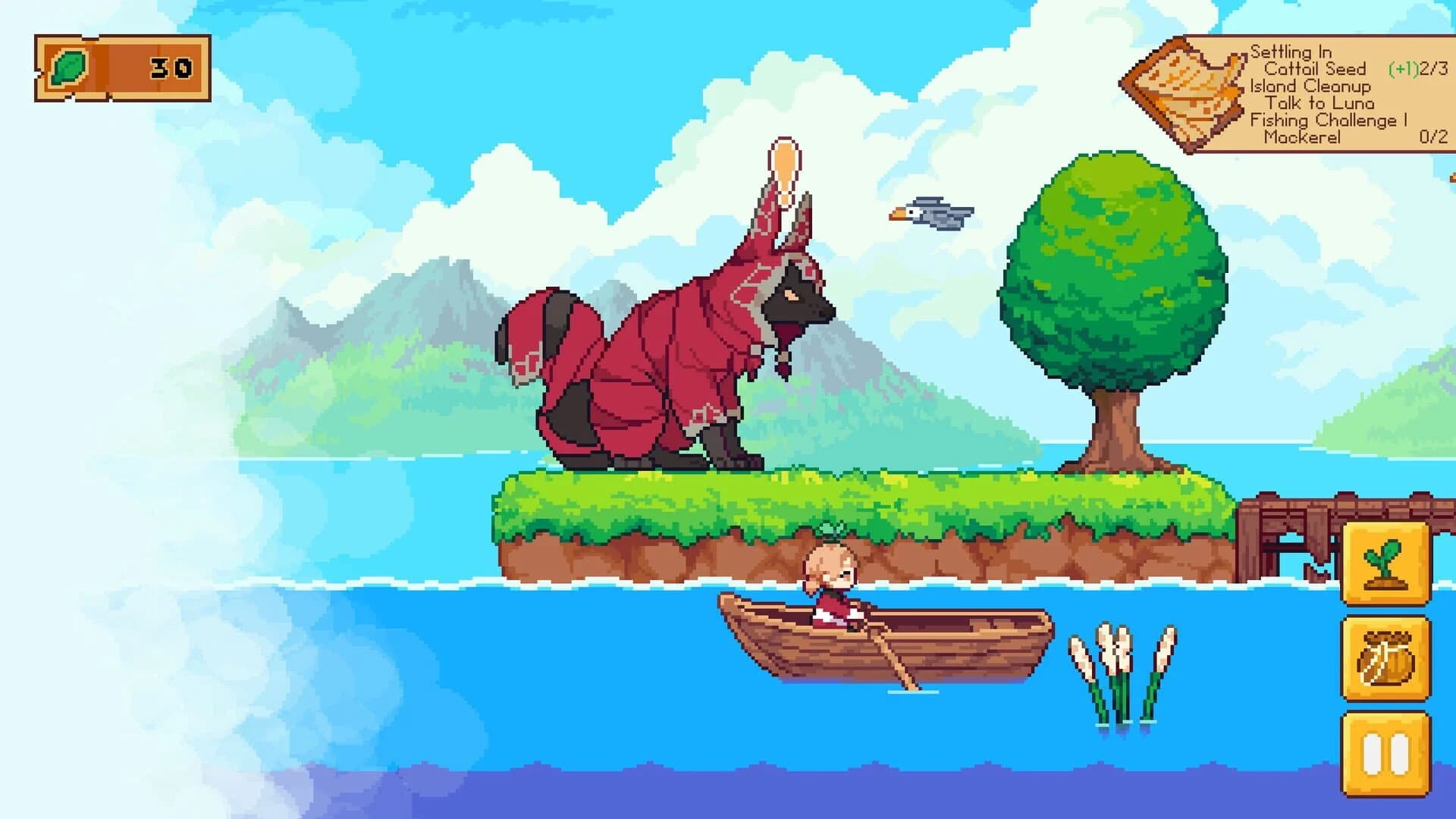Luna's Fishing Garden screenshot 2