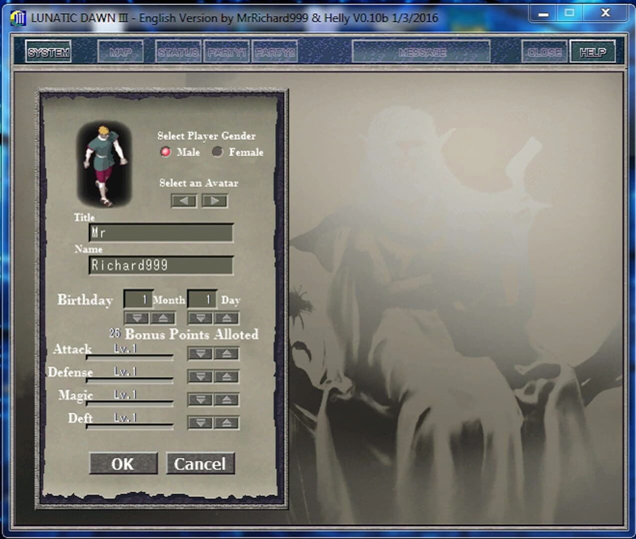 Lunatic Dawn III screenshot 2