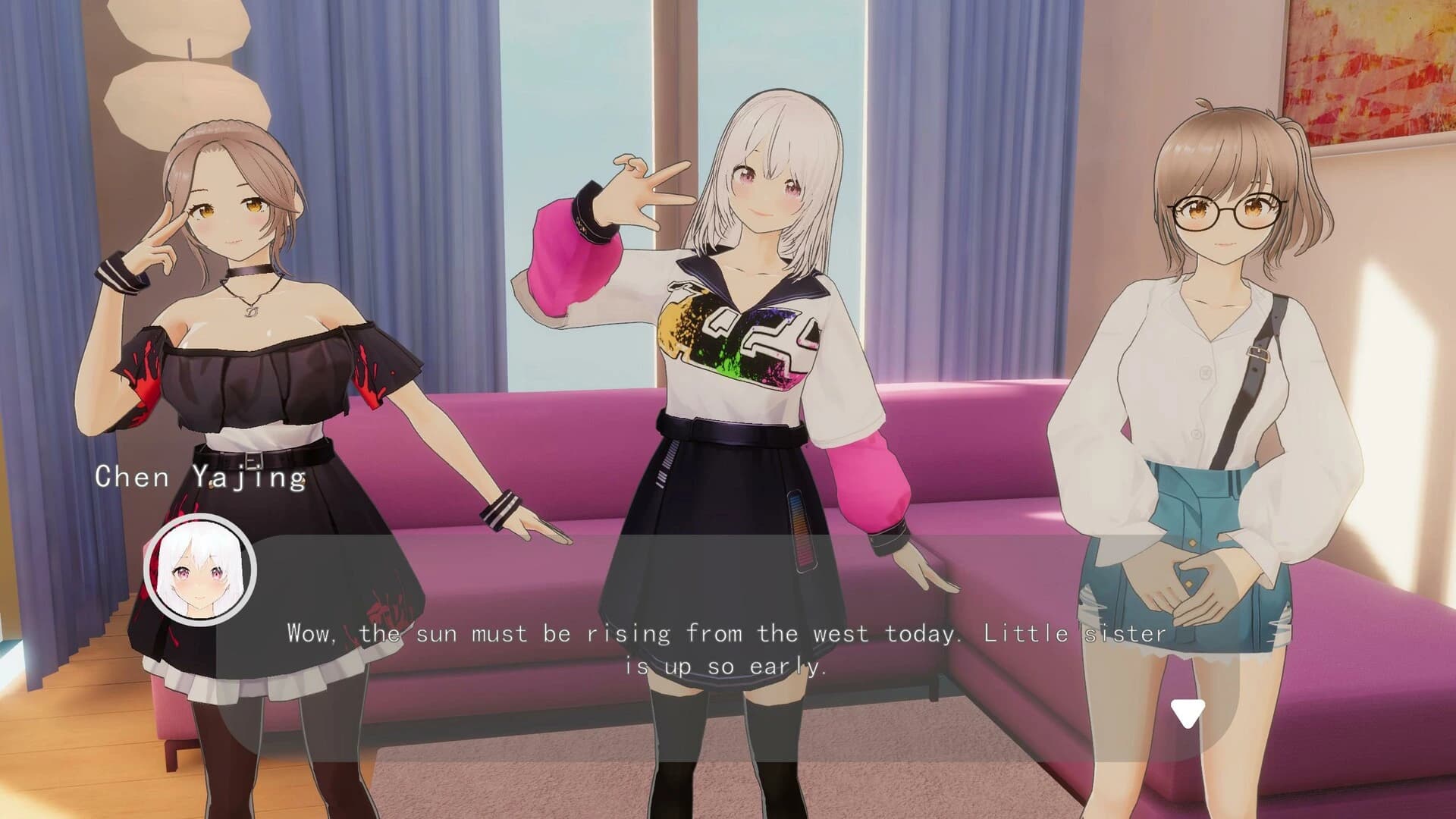 Lustful Butler and Charming Sisters screenshot 7